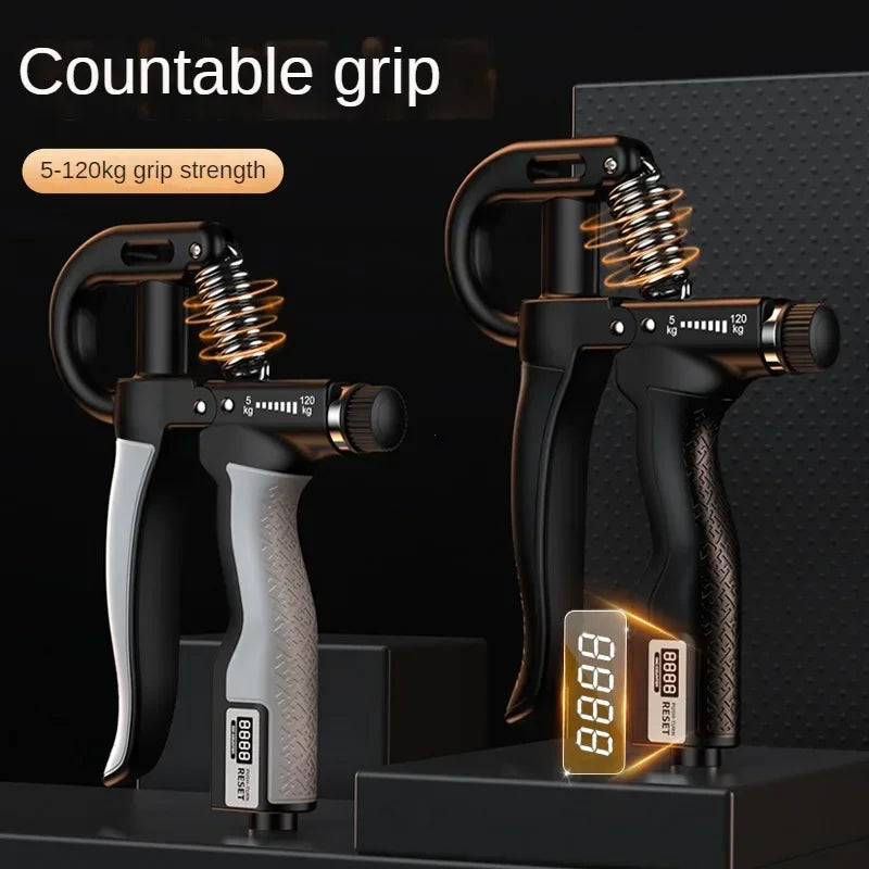 5kg-120kg All levels Hand strength trainer WITH REP COUNTER!