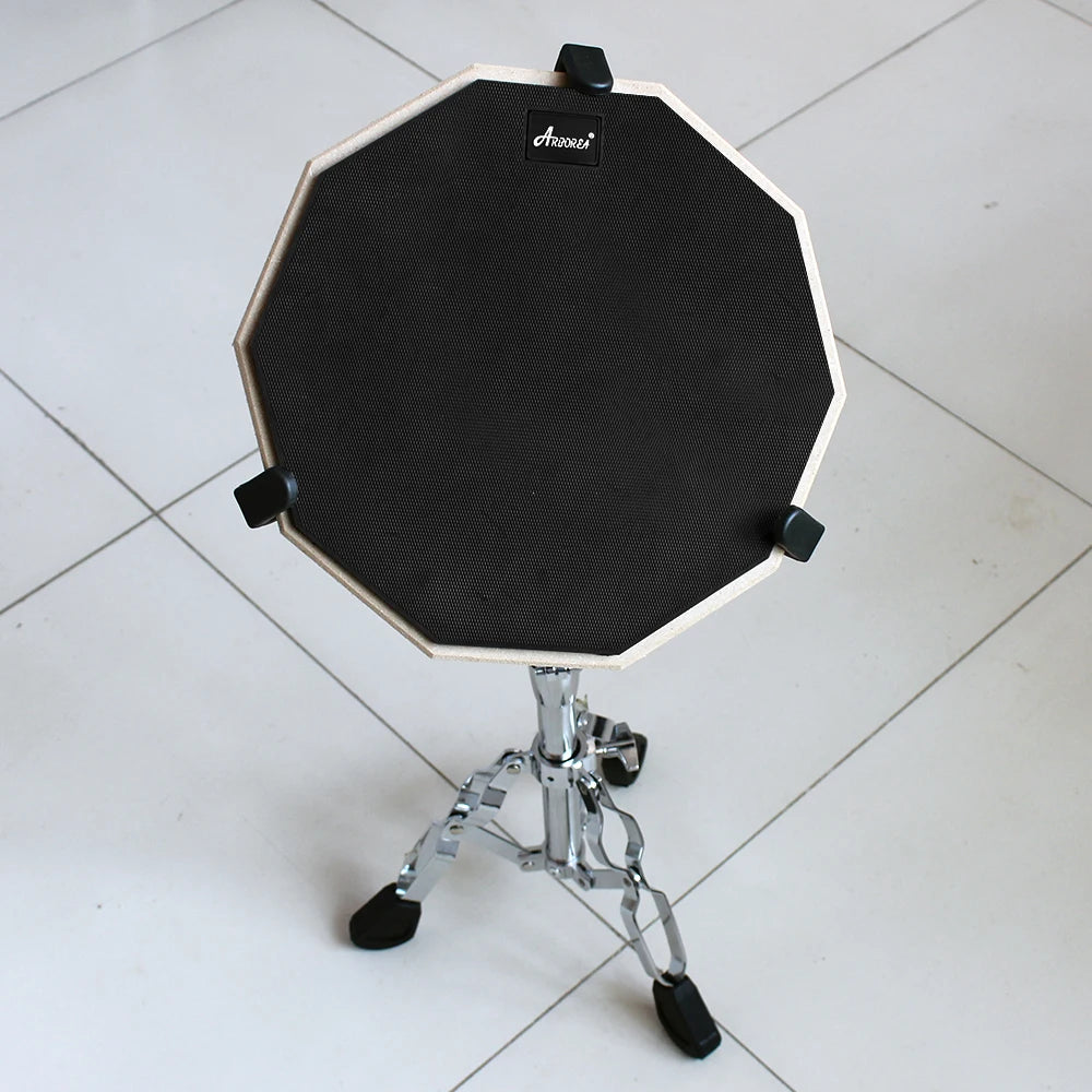 12 Inch Practise Drum Pad with Drumsticks
