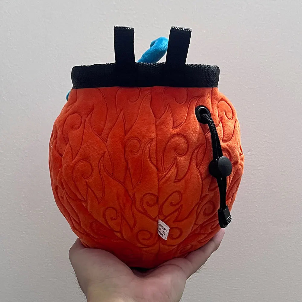 One Piece Flame-Flame Fruit Climbing Chalk Bag