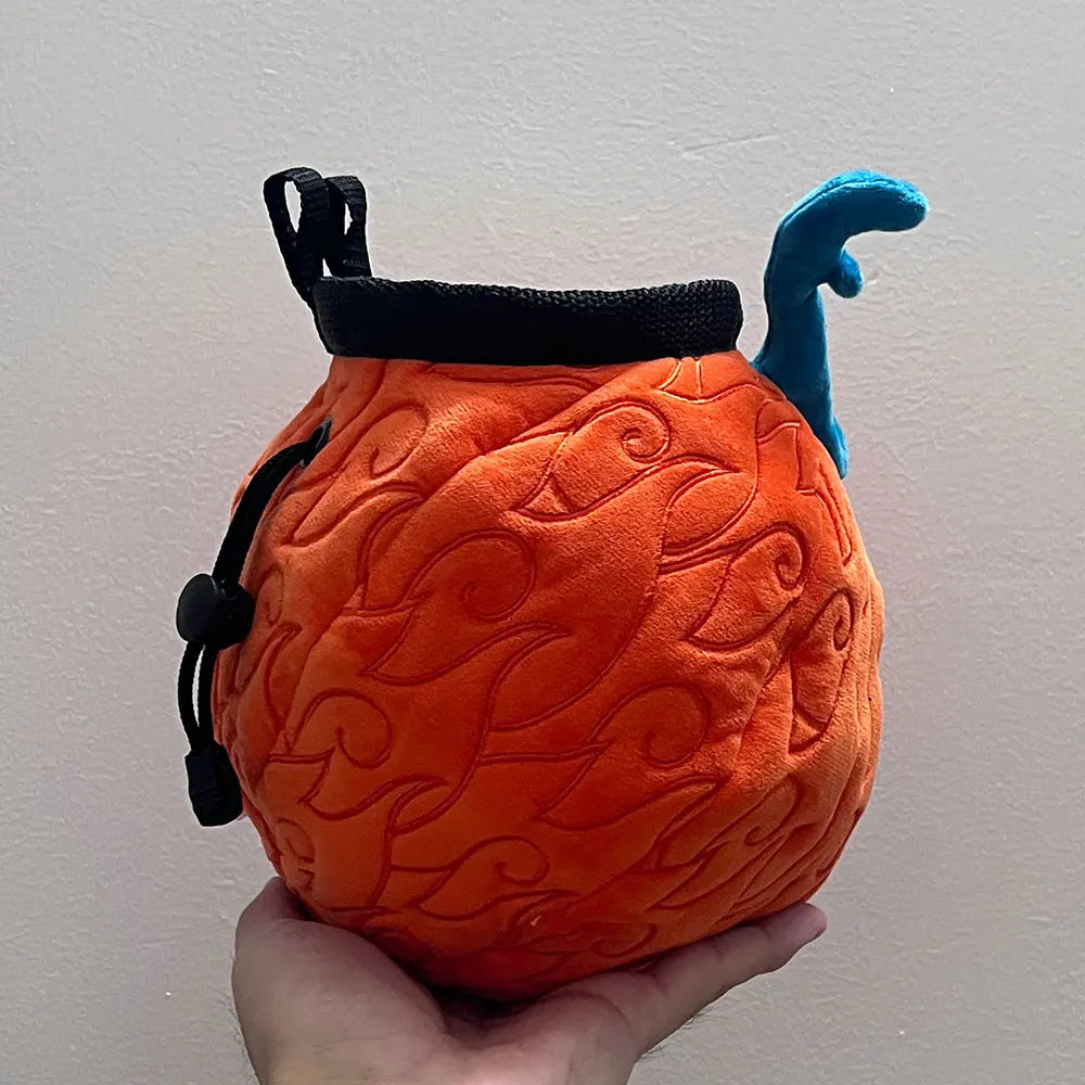 One Piece Flame-Flame Fruit Climbing Chalk Bag